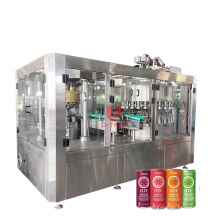 Beverage filling machine for soda water soft drink carbonated beverage production line beer can filling Canning machine